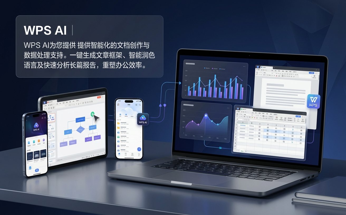 WPS表格数据图表智能解析